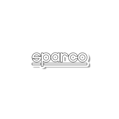 sparco Sticker