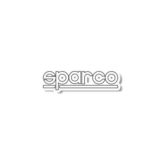 sparco Sticker