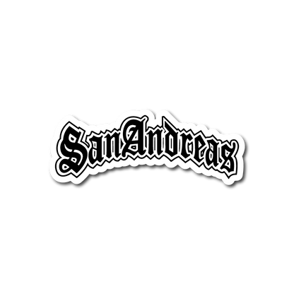 San Andreas Sticker
