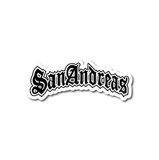 San Andreas Sticker