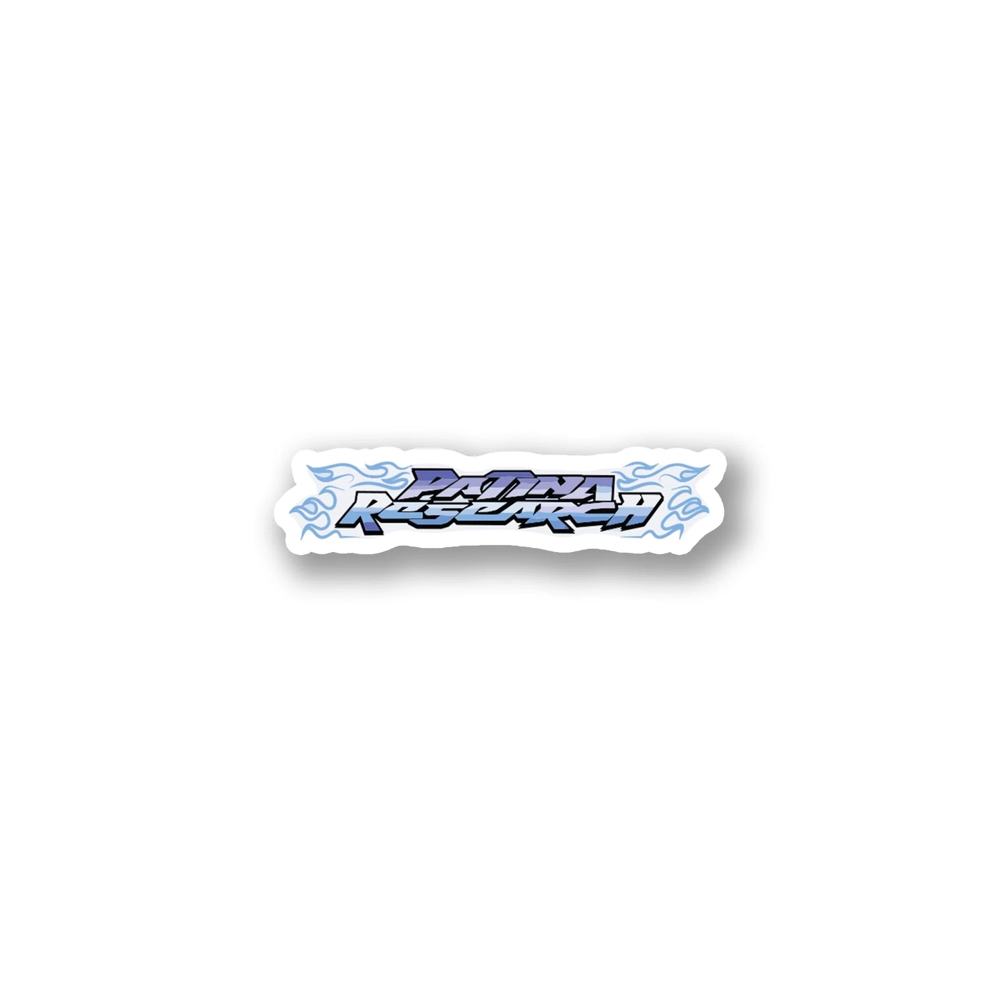 Patna Research Y2K Flame Sticker