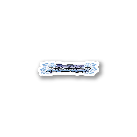 Patna Research Y2K Flame Sticker