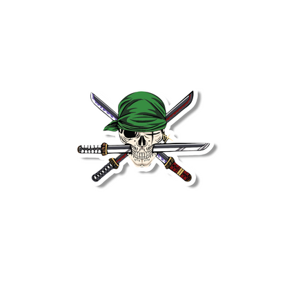 Zoro Sword Pose Sticker