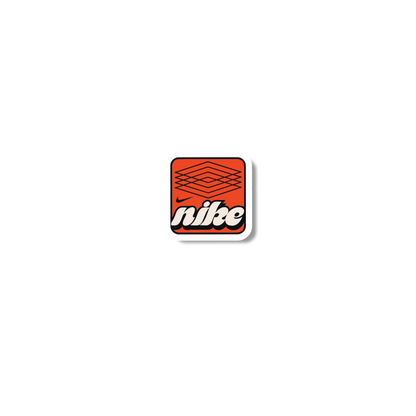 Nike (Orange Mesh Style) Sticker