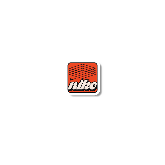 Nike (Orange Mesh Style) Sticker