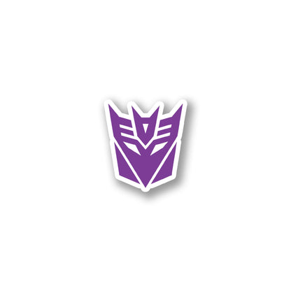 Decepticons Transformers Logo Sticker