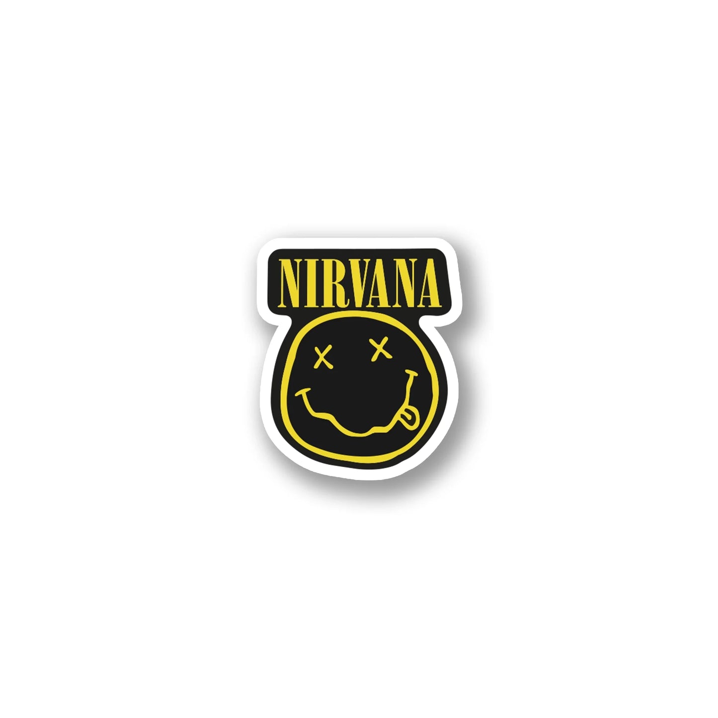 Nirvana Smiley Face Logo Sticker