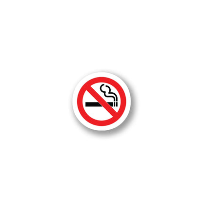 No Smoking Symbol Sticker