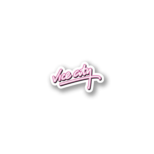 Vice City Retro Aesthetic Sticker