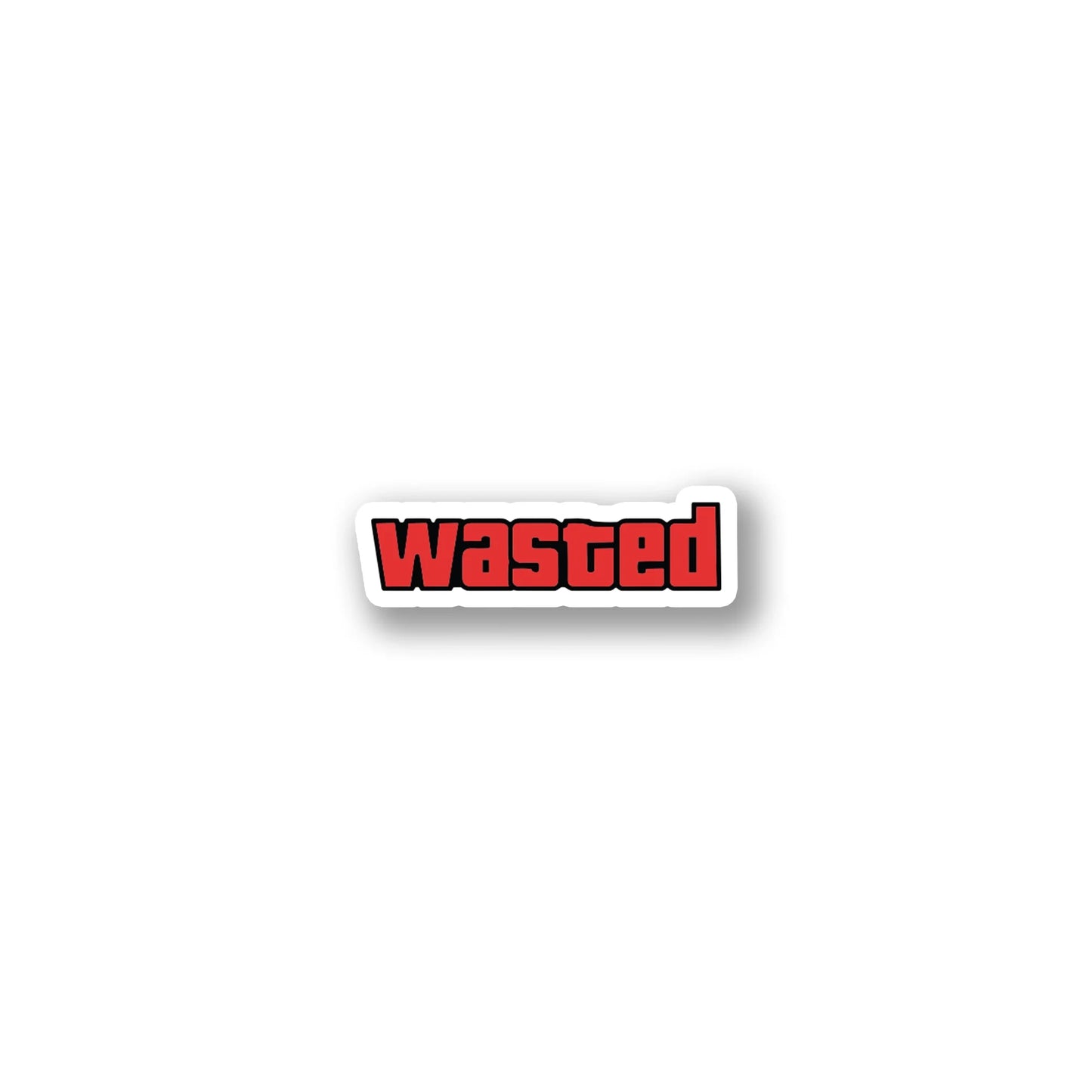 GTA "Wasted" Gaming Meme Sticker