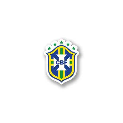 Brazil Football Confederation (CBF) Logo Sticker