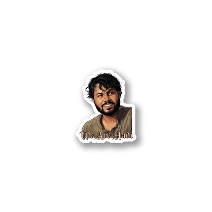 "We Are Hadi" Revolutionary Tribute Sticker