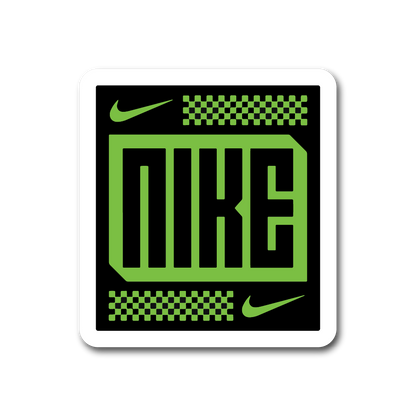 Nike (Green Tech Style) Sticker