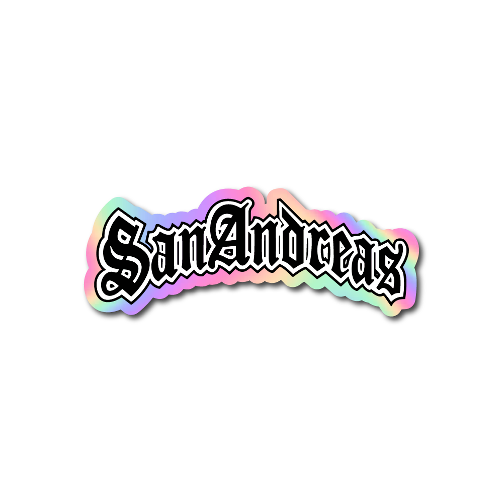 San Andreas Sticker