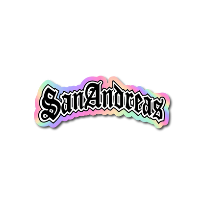 San Andreas Sticker