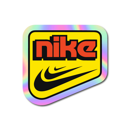 Nike (Yellow Box Logo) Sticker