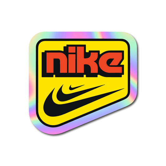 Nike (Yellow Box Logo) Sticker
