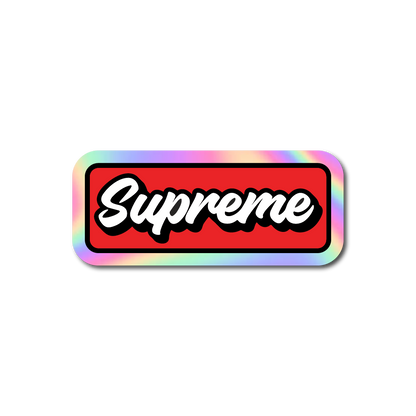 Supreme (Red Box Logo) Sticker