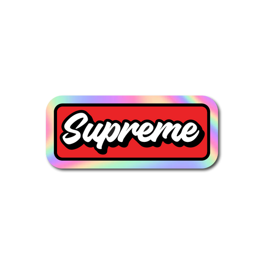 Supreme (Red Box Logo) Sticker