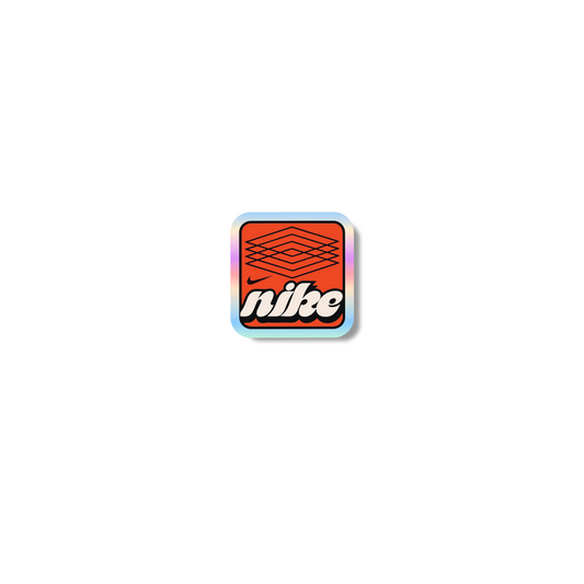 Nike (Orange Mesh Style) Sticker