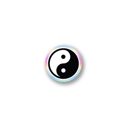 Yin Yang Balance Symbol Sticker