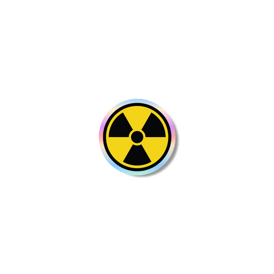 Radiation Symbol Sticker