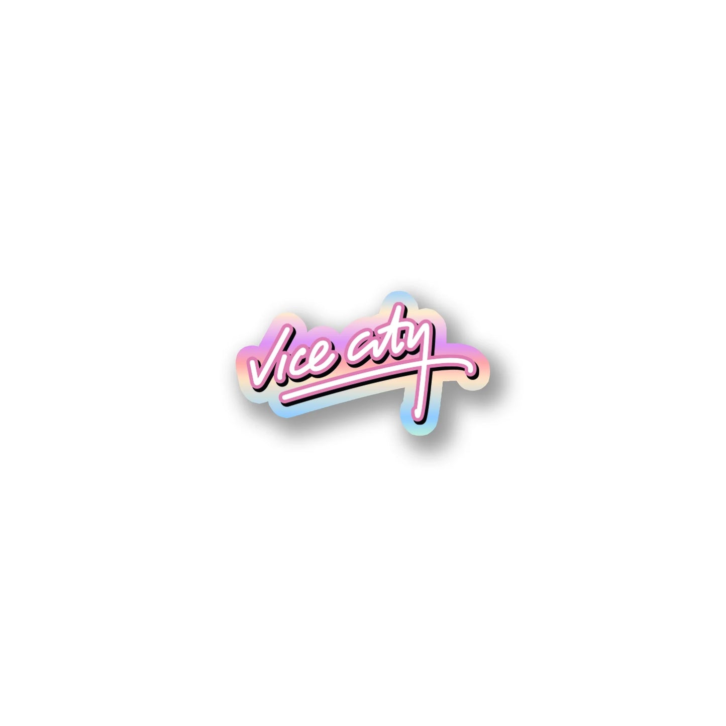 Vice City Retro Aesthetic Sticker