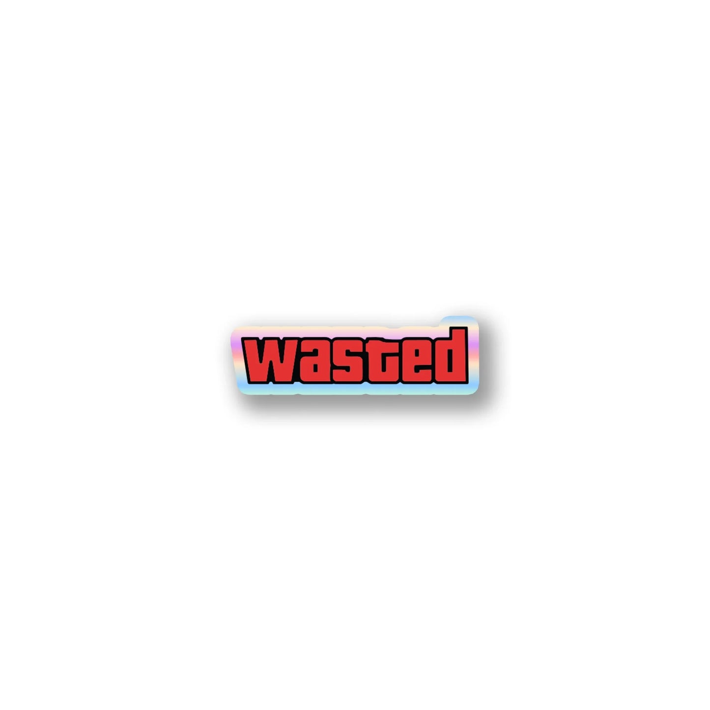 GTA "Wasted" Gaming Meme Sticker