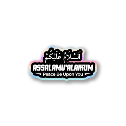 "Assalamu Alaikum" Peace Greeting Sticker