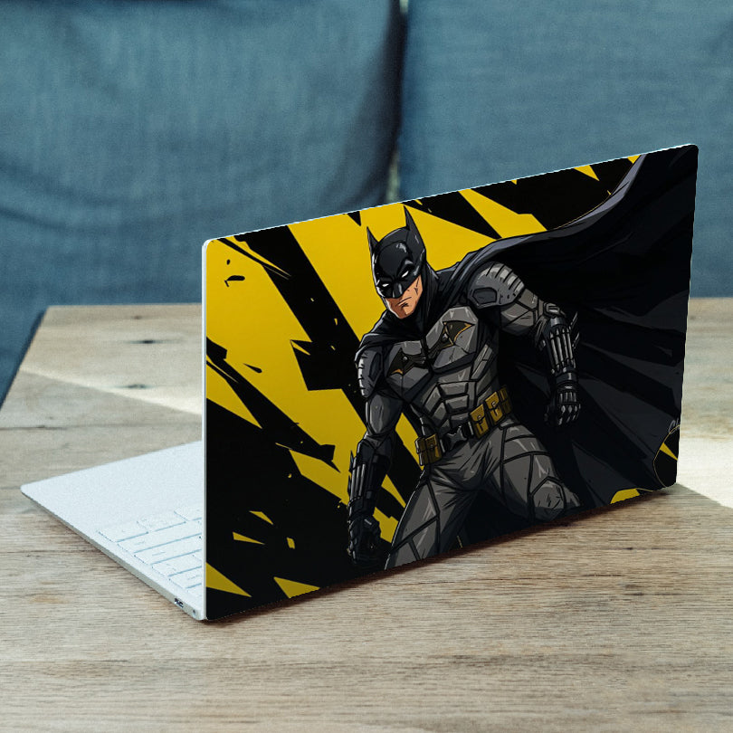Batman Knight Armor MacBook Case – Yellow & Black