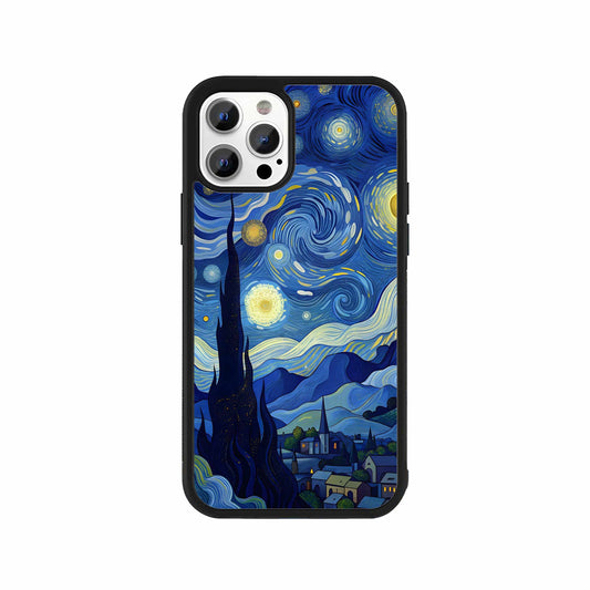 Starry Night Art Phone Case – Van Gogh inspired artistic design by Stick-On