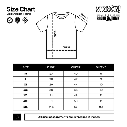 Argentina World Cup Champions Oversized Drop Shoulder Tee – Black