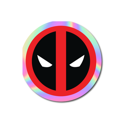 Deadpool Mask Sticker