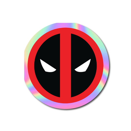 Deadpool Mask Sticker